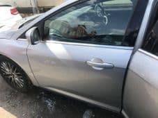 FORD FOCUS Mk 5 DOOR SILVER . 2012 - 2015 PASSENGER SIDE FRONT. SHELL ONLY.