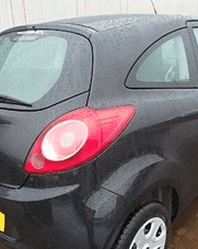 FORD KA REAR LIGHT DRIVERS SIDE GENUINE 2010 - 2011 - 2012