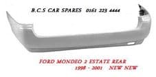 FORD MONDEO MK 2 REAR BUMPER ESTATE NEW NEW 1999 - 2000 - 2001