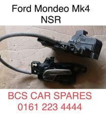 FORD MONDEO MK 4 Door Lock Passenger side. REAR HATCHBACK 2008 - 2010