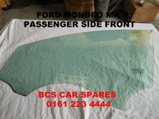 FORD MONDEO MK 4 PASSENGER FRONT WINDOW / GLASS SIDE NSF 09 10 11 12 REG USED GENUINE (1)