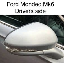 FORD MONDEO MK 5 DOOR MIRROR ELECTRIC DRIVERS. Silver. POWER FOLD TYPE 2016. 2016 2017