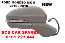 FORD MONDEO MK 5 DOOR MIRROR ELECTRIC O/S DRIVER SIDE POWER FOLD TYPE 2016 2017 2018