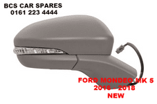 FORD MONDEO MK 5 DOOR MIRROR ELECTRIC O/S DRIVER SIDE STANDARD TYPE 2016 2017 2018 (3)