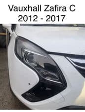 GENUINE VAUXHALL ZAFIRA C TOURER 2012 - 2016 OSF DRIVERS RIGHT HEADLIGHT LAMP