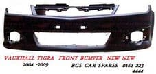 VAUXHAAL TIGRA FRONT BUMPER NEW 2004 - 2009 ( INSURANCE APPROVED )