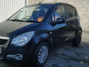 VAUXHALL   AGILA  B  FRONT  PASSENGER  SIDE   DOOR  : ONLY :      IN BLACK      2009 - 2012