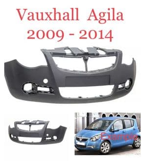VAUXHALL AGILA  FRONT BUMPER  2010  - 2012.  NEW  NEW (1)