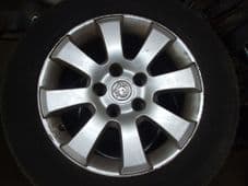 VAUXHALL ASTRA H ALLOY WHEEL 15" INC TYRE 8 SPOKE TYPE