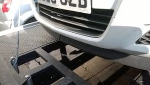 VAUXHALL ASTRA  H  LOWER BUMPER GRILL  2008 - 2009  inc chrome strips