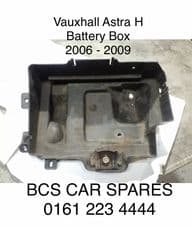 VAUXHALL ASTRA H MK 5 BATTERY. TRAY. 2006 - 2007 - 2008 CONDITION