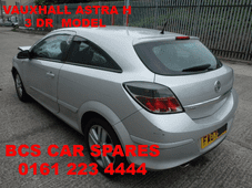 VAUXHALL ASTRA H WINDOW / GLASS 2007 - 2010 OSR SIDE REAR PASSENGER 3 Dr Model ONLY (1)