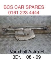 VAUXHALL ASTRA H. FRONT WIPER MOTOR + LINKAGE 3 DR MODEL ONLY