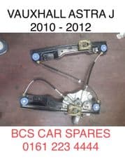 VAUXHALL ASTRA J 2011 - 2014 DRIVERS SIDE WINDOW REGULATOR ELECTRIC