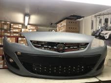 VAUXHALL ASTRA J FRONT BUMPER WITH GRILLS 2013 - 2015 FACELIFT NEW