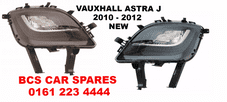 VAUXHALL ASTRA J INDICATOR LIGHT N/S + O/S ( NO FOG LIGHT ) 10 - 12 REG NEW