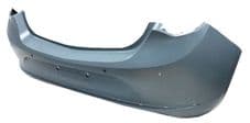VAUXHALL ASTRA J REAR BUMPER PDC NEW 2013 2014 2015 ( CHROME STRIP TYPE )