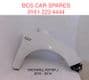 VAUXHALL ASTRA J. WHITE.  FRONT WING   DRIVERS SIDE  O/S      WHITE.