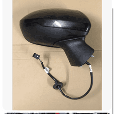 VAUXHALL ASTRA K DOOR MIRROR BLACK DRIVERS 2016 - 2019