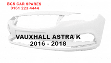 VAUXHALL ASTRA K FRONT BUMPER NEW 2016 2017 2018 ( IN PRIMER READY TO PAINT )
