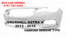 VAUXHALL ASTRA K FRONT BUMPER PARKING SENSOR 2016 2017 2018 IN PRIMER READY TO PAINT