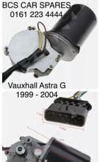 VAUXHALL ASTRA MK 4 G 1999 - 2004 FRONT WIPER MOTOR NEW