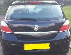 VAUXHALL ASTRA MK 5 H  REAR TAILGATE IN BLACK  INC GLASS