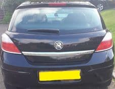 VAUXHALL ASTRA MK 5 H REAR TAILGATE IN BLACK INC GLASS