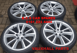 VAUXHALL ASTRA  VXR  ALLOY  WHEEL INC TYRE  19