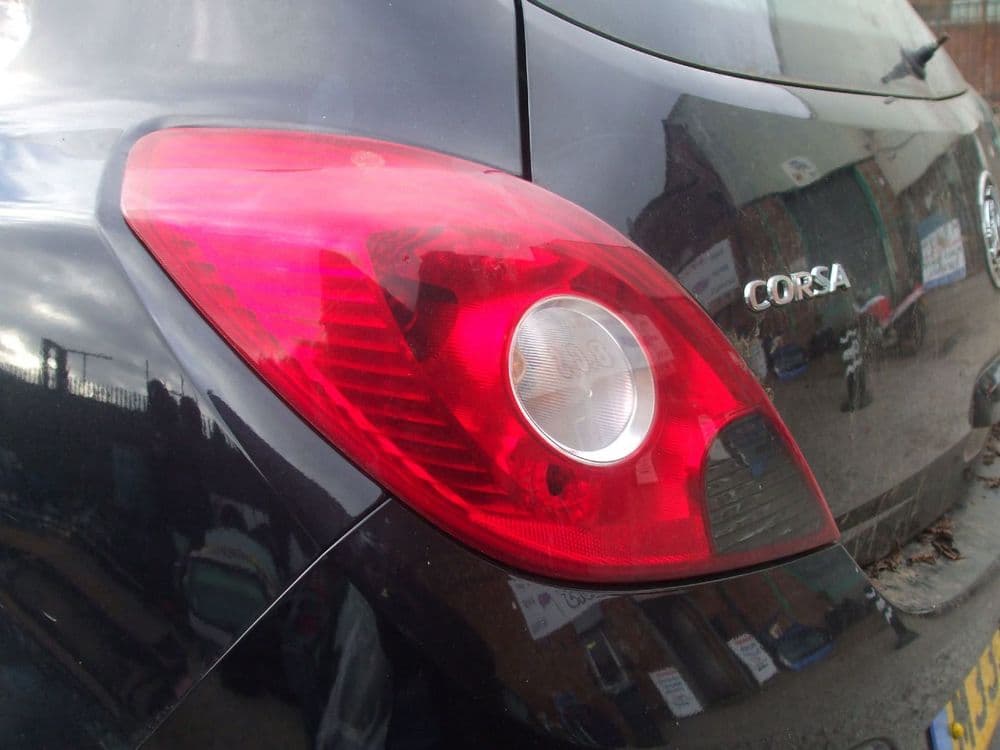 07 Corsa Rear VAUXHALL CORSA 2007- 2008 - 2009 REAR LIGHT N/S REAR