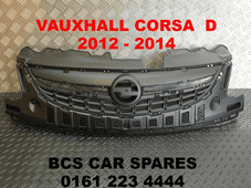 VAUXHALL CORSA D 2012 - 2013 - 2014 FACELIFT FRONT TOP GRILL NEW