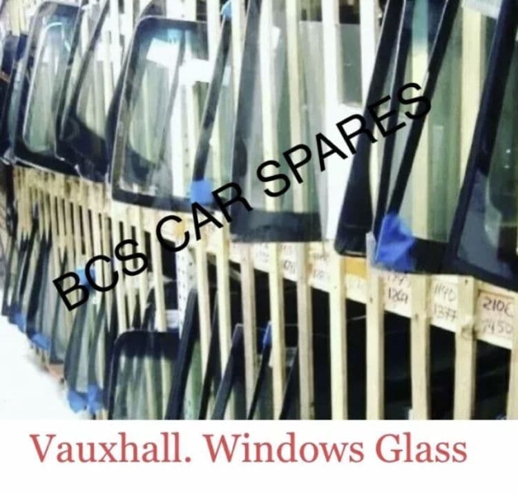 VAUXHALL CORSA D Rear Drivers Side Quarter 1/4 Window Glass 2012 - 2014