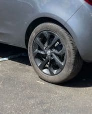 VAUXHALL CORSA E BLACK ALLOY WHEEL 16" INC TYRE (1)