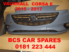 VAUXHALL CORSA E FRONT BUMPER COMPLETE INC GRILLS NEW 2015 2016 2017 NEW NEW (1)
