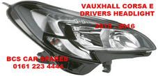 VAUXHALL CORSA E HEADLIGHT DRIVERS SIDE O/S DRL TYPE NEW NEW (1)