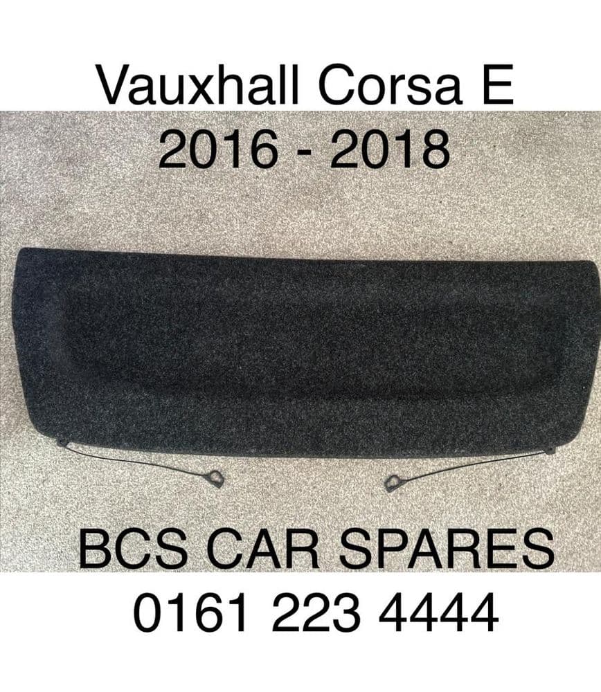 VAUXHALL CORSA E PARCEL SHELF 3 DOOR MODEL 2016 - 2017 - 2018