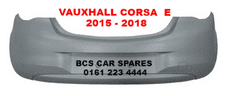 VAUXHALL CORSA E REAR BUMPER 2015 - 2018 STANDARD NEW