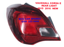 VAUXHALL CORSA E REAR LIGHT PASSENGER SIDE N /S 2015 2016 ( 3 DOOR MODEL ONLY ) NEW NEW (1)