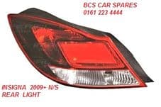 VAUXHALL INSIGNIA 2009+ N/S REAR LIGHT PASSENGERS SIDE REAR (1)