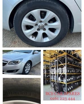 VAUXHALL INSIGNIA   2014  - 2017.   ALLOY.   WHEEL INC TYRE   225/55/17