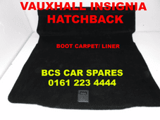 VAUXHALL INSIGNIA BOOT CARPET ( HATCHBACK ONLY ) 2009 - 2012 (1)