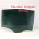 VAUXHALL INSIGNIA. ESTATE.  REAR. SIDE. WINDOW GLASS. IN DOOR DRIVERS REAR. 2009 - 2015