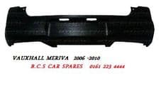 VAUXHALL MERIVA REAR BUMPER 2006 - 2010 NEW NEW