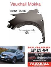 VAUXHALL MOKKA WING SIDE N/S NEW 2014 - 2015. Passenger