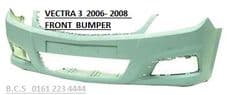 VAUXHALL VECTRA MK 3 FRONT BUMPER 06 07 08 reg NEW ( IN PRIMER READY TO PAINT )