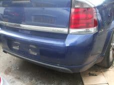VAUXHALL VECTRA MK 3 REAR BUMPER 2006 BLUE "USED"