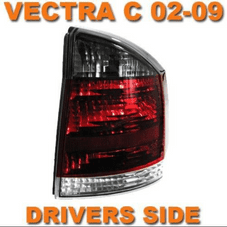 VAUXHALL VECTRA MK 3 REAR LIGHT DRIVERS SIDE O/S