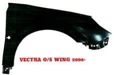 VAUXHALL VECTRA MK 3  WING  O/S  DRIVERS  SIDE  2006 - 2007 - 2008