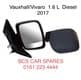 VAUXHALL VIVARO   DOOR MIRROR   ELECTRIC   DRIVERS SIDE   Primed