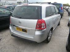 VAUXHALL ZAFIRA  B     2008 _ 2009 - 2010  facelift   REAR LIGHT  DRIVERS SIDE REAR O/S
